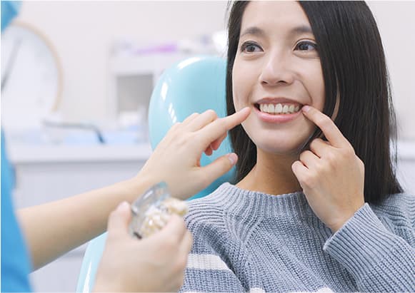 レポートでご自身のお口の状況を把握