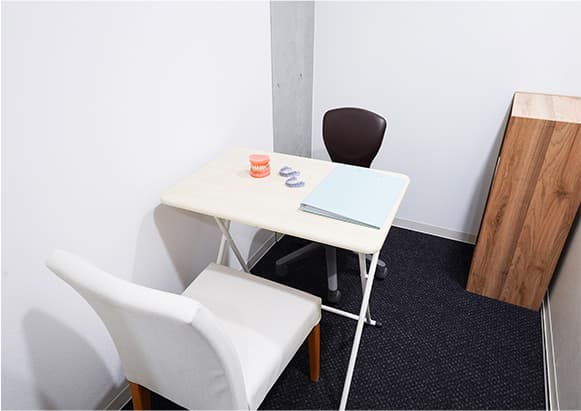 カウンセリングルームあり