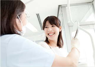 定期検診へお越しください